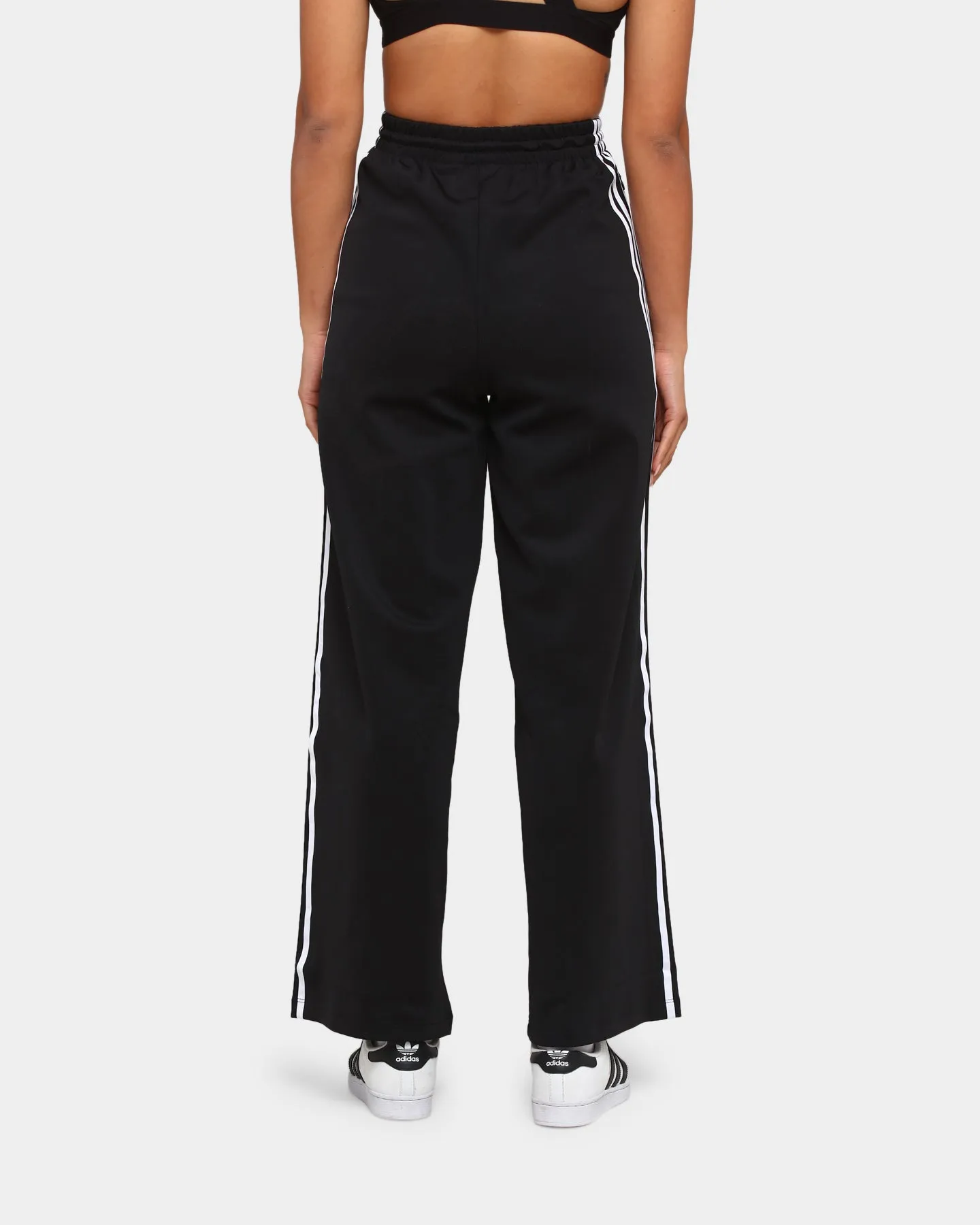 Adidas Women's Primeblue Relaxed Wide Leg Pants Black