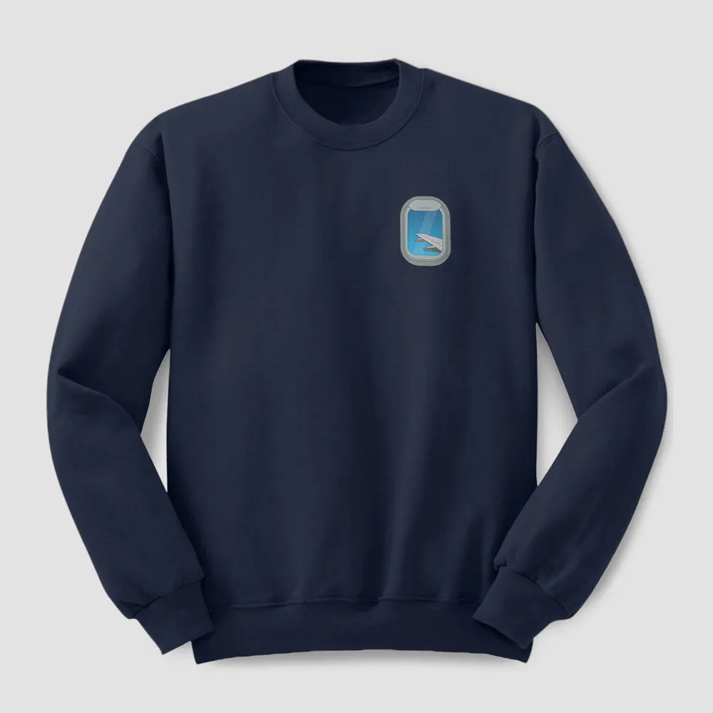 Airplane Window Wing Tiny - Sweatshirt