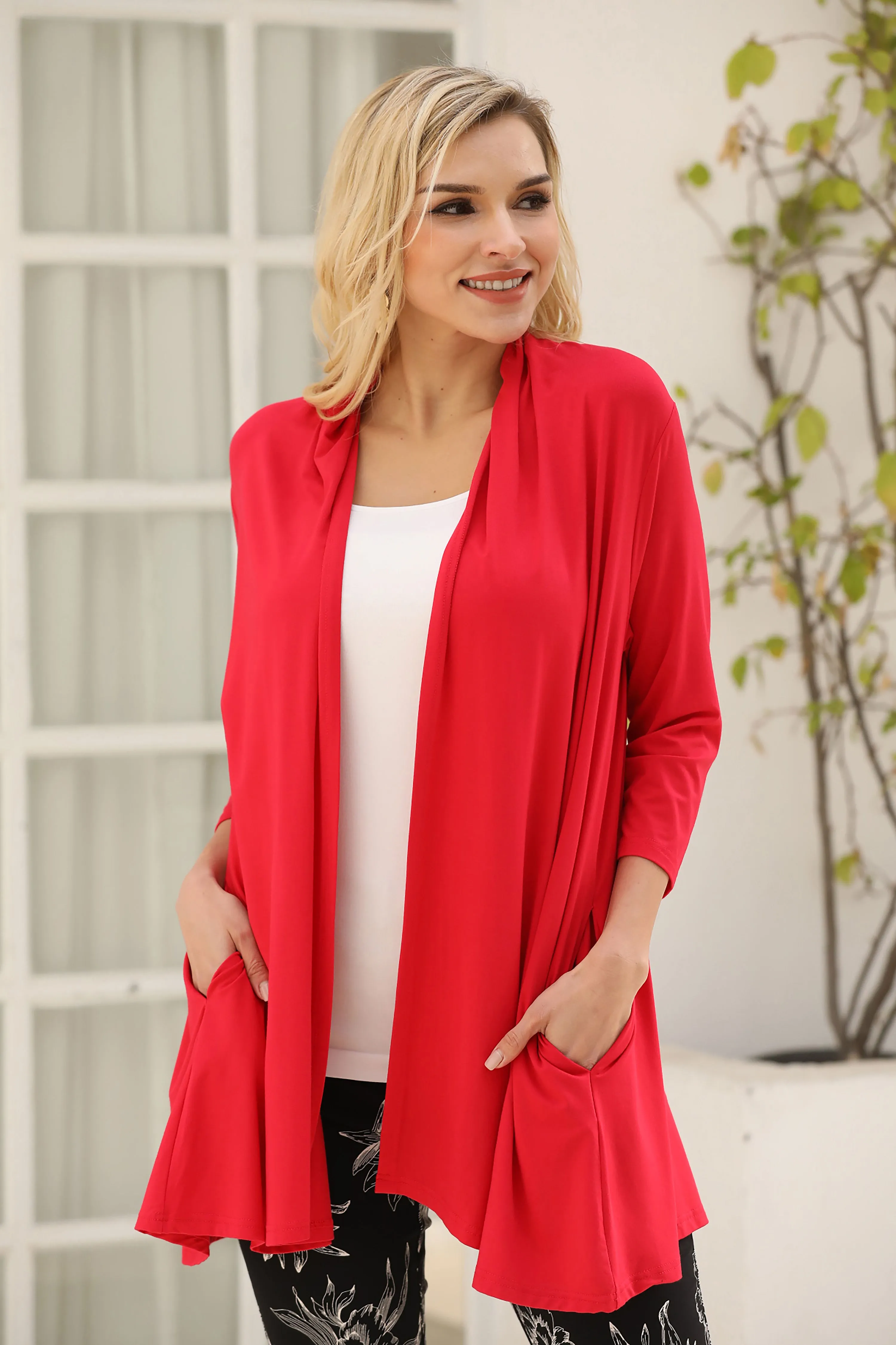 Bamboo Cardigan with Pockets