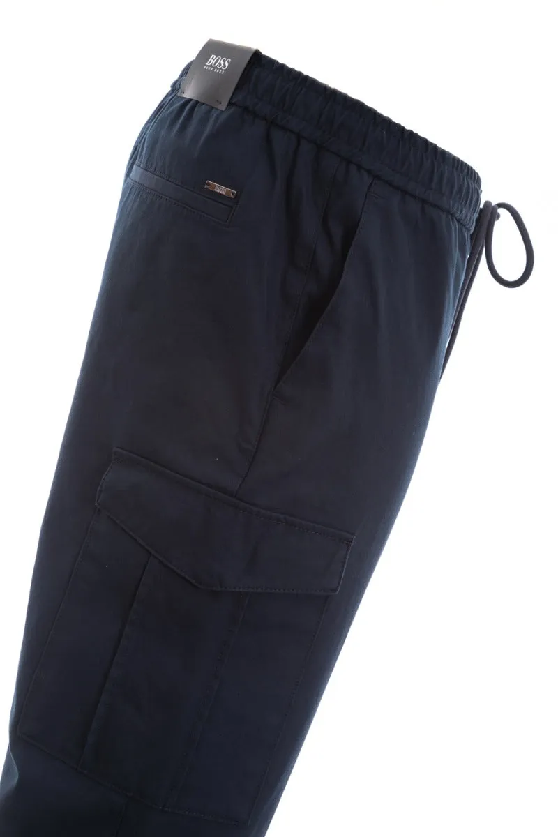 BOSS Bank1-SPW-Cargo2 Trouser in Dark Blue