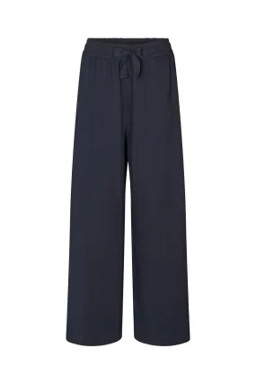 Calla - Light stretch relaxed pants I Navy