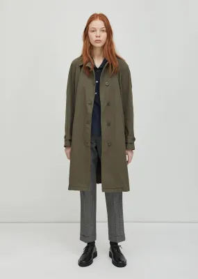 Cotton Drill Trench Coat