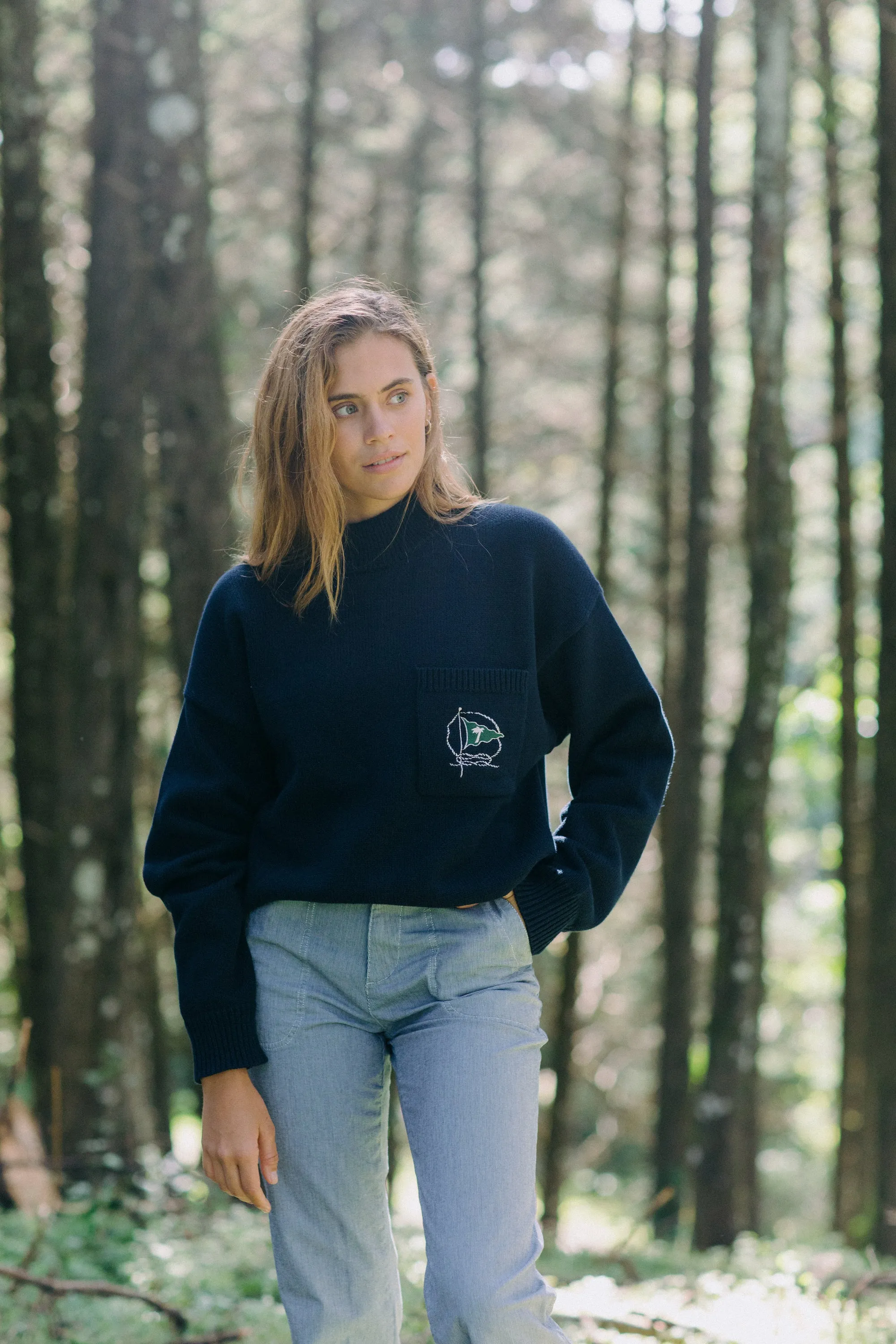 Customizable Mariner Sweater (Navy)