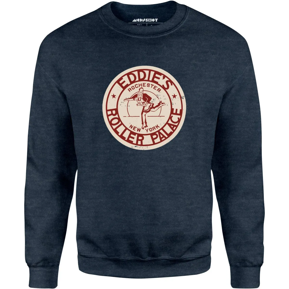 Eddie's Roller Palace - Rochester, NY - Vintage Roller Rink - Unisex Sweatshirt