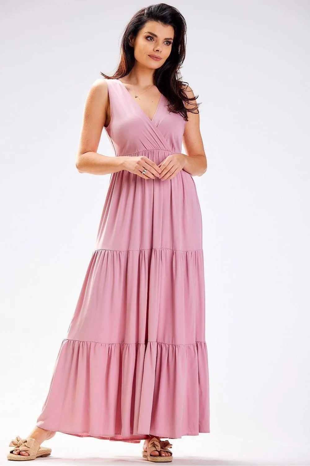 Elegant Everyday Viscose Polyester Dress