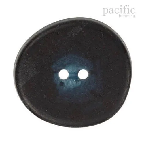 Faux Wood 2 Hole Button 120008IT