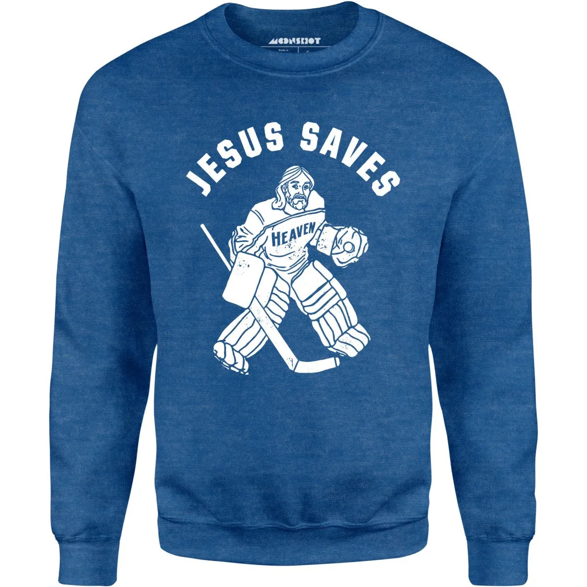 Jesus Saves - Hockey - Unisex Sweatshirt