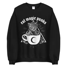 Kitty Cup Crewneck Sweatshirt