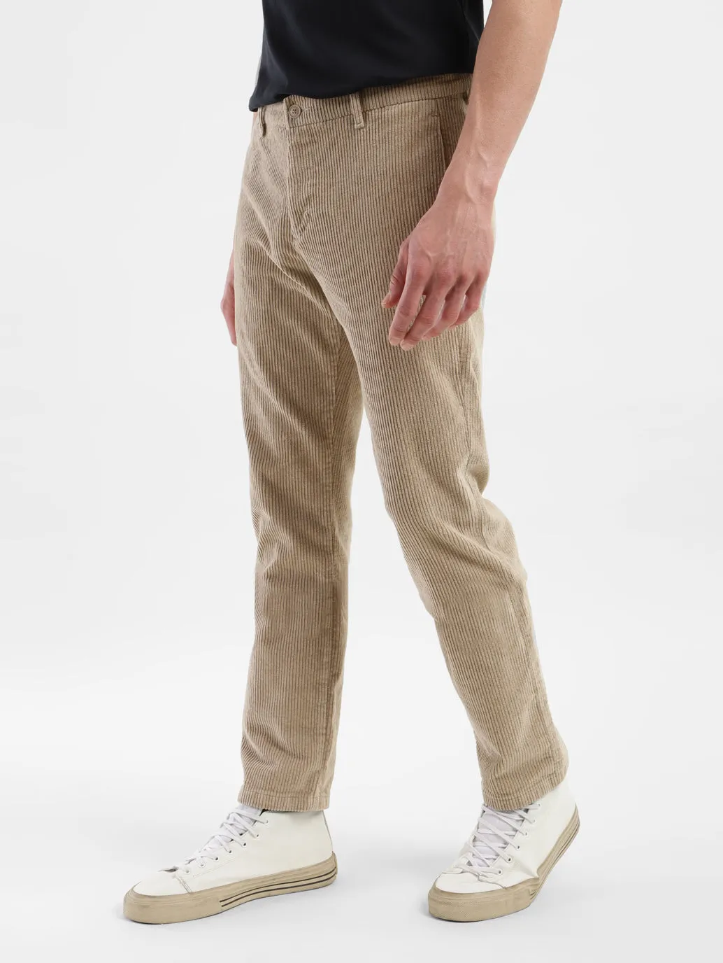 Men's Khaki Slim Fit Chinos