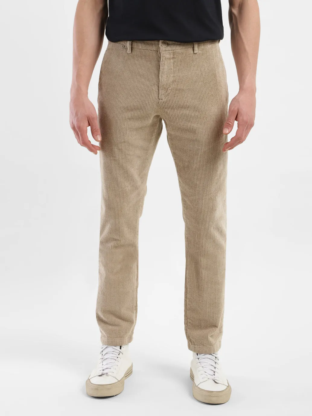 Men's Khaki Slim Fit Chinos