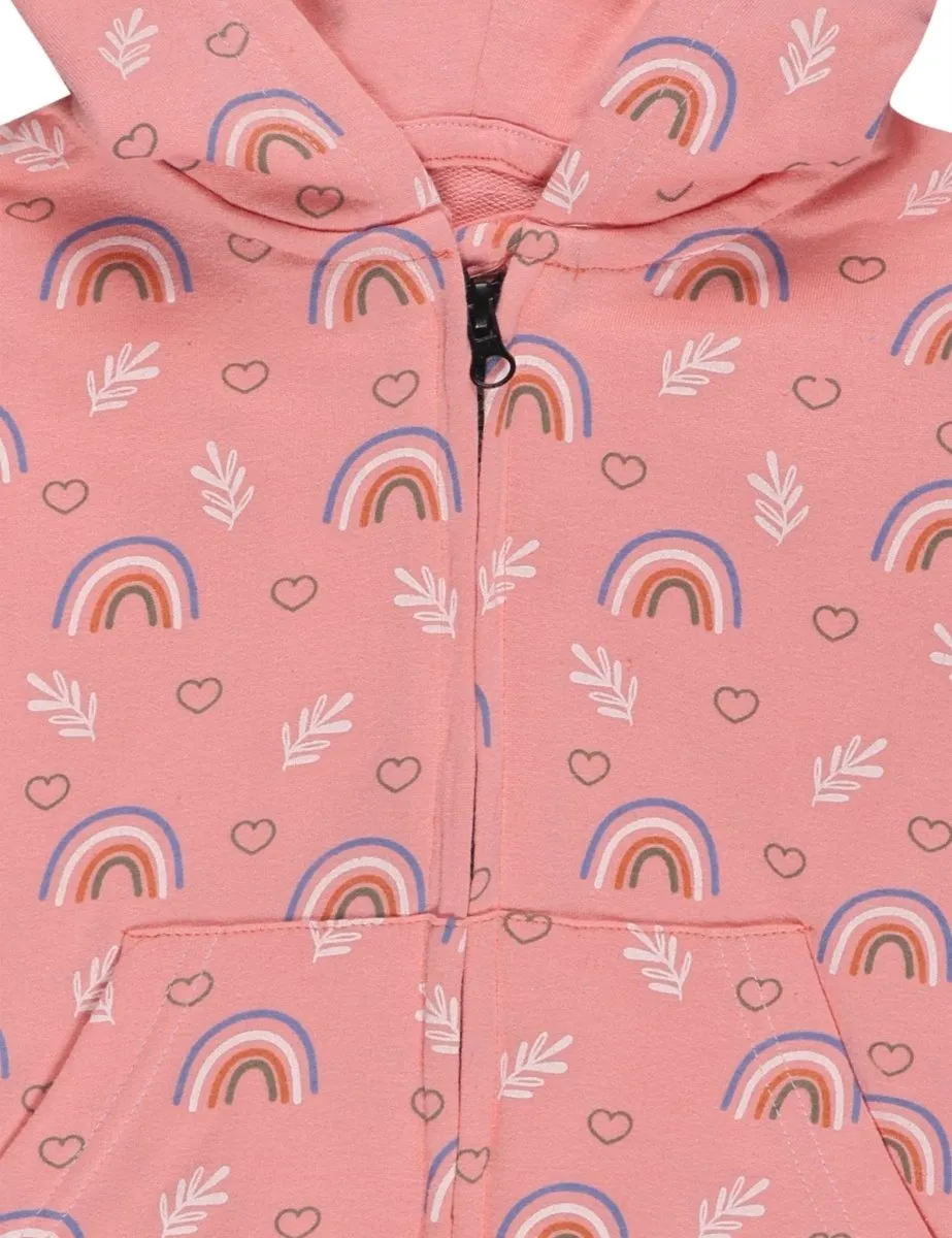 Rainbow Land Zipper Jacket