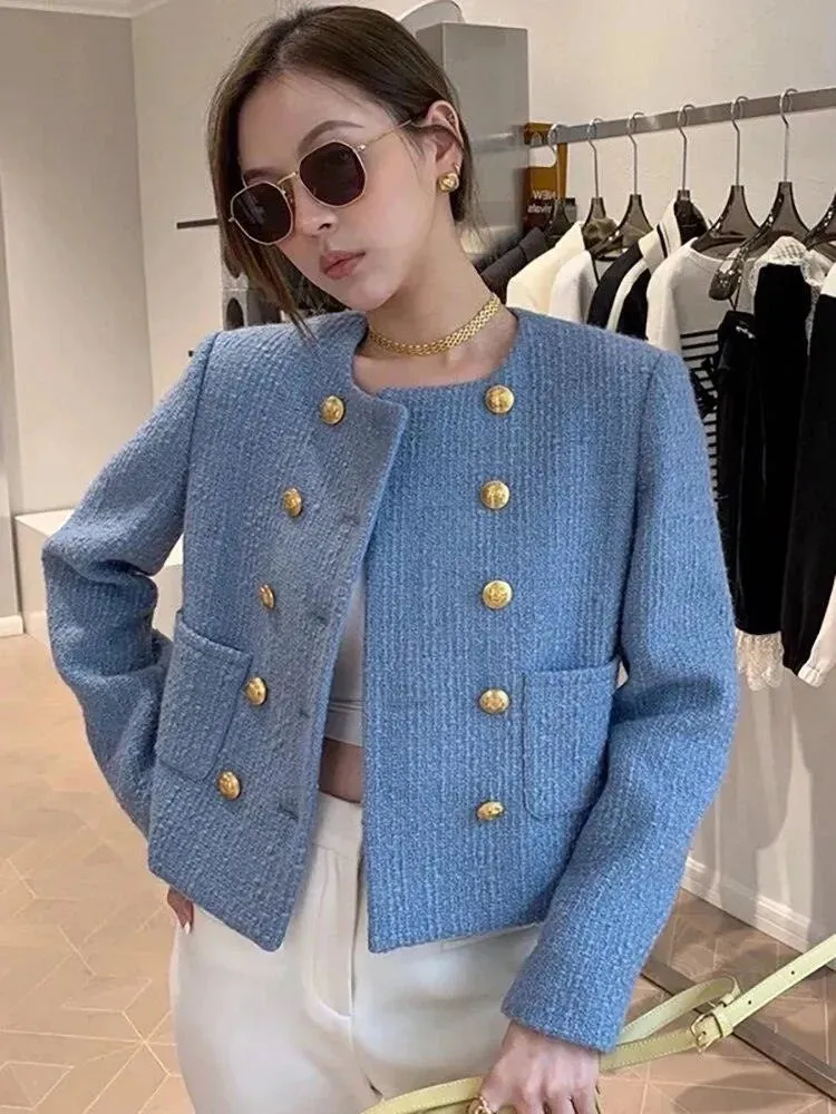 Short Tweed Jackets Coat