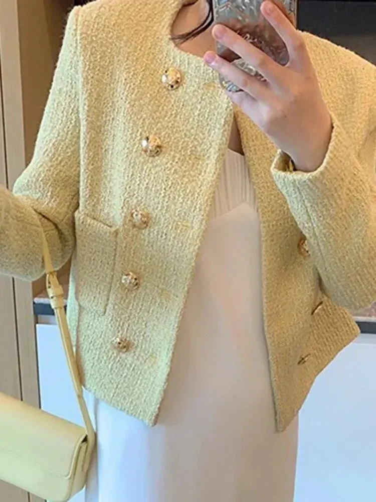 Short Tweed Jackets Coat