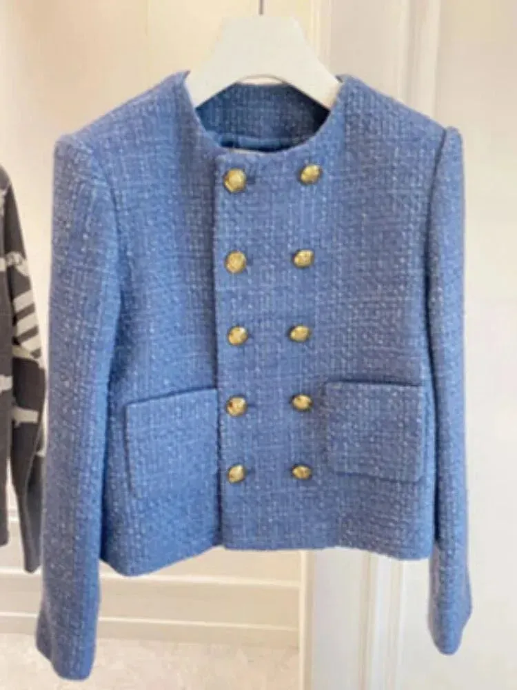 Short Tweed Jackets Coat