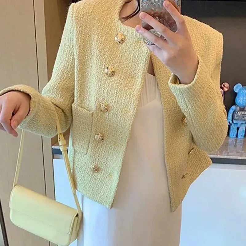 Short Tweed Jackets Coat