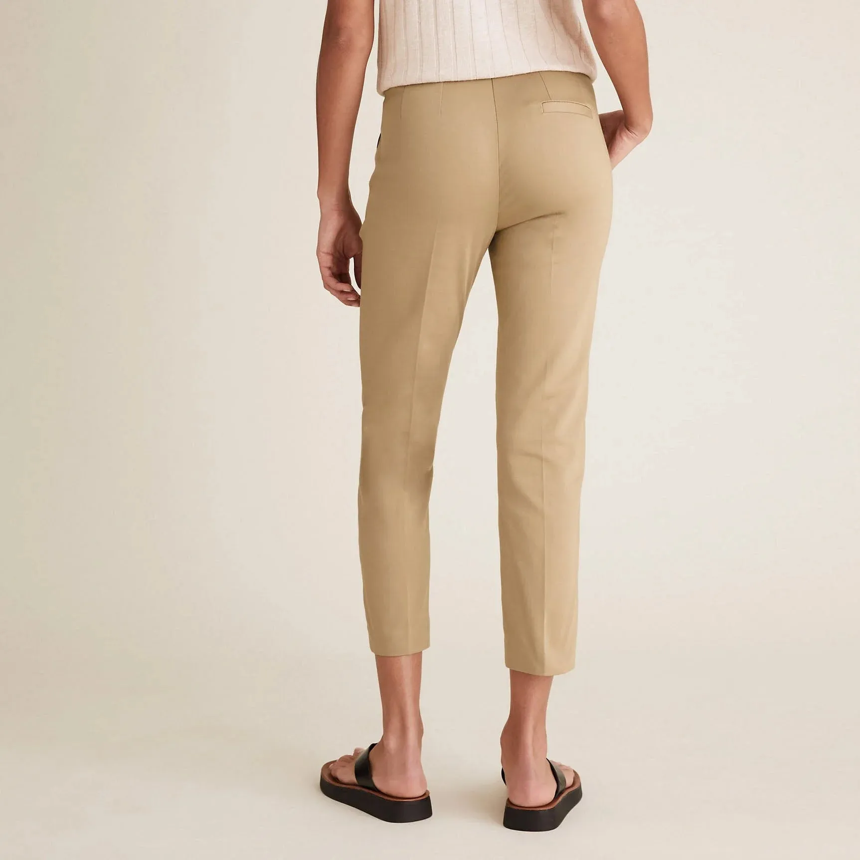 Slim Fit 7/8 Length Trousers