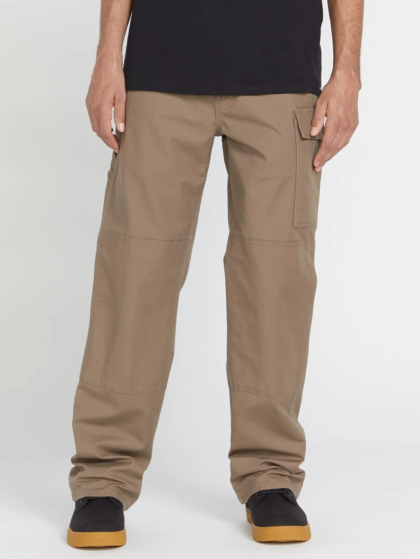 Volcom Workwear Caliper Relaxed Work Pants - Brindle